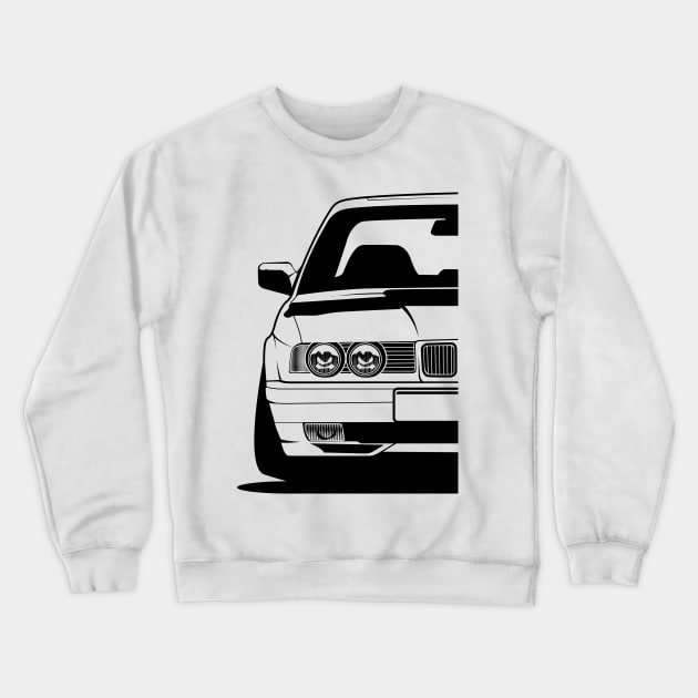 E34 Crewneck Sweatshirt by BlueRoller